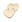 Crocs Jibbitz™ charms Gold Double Heart